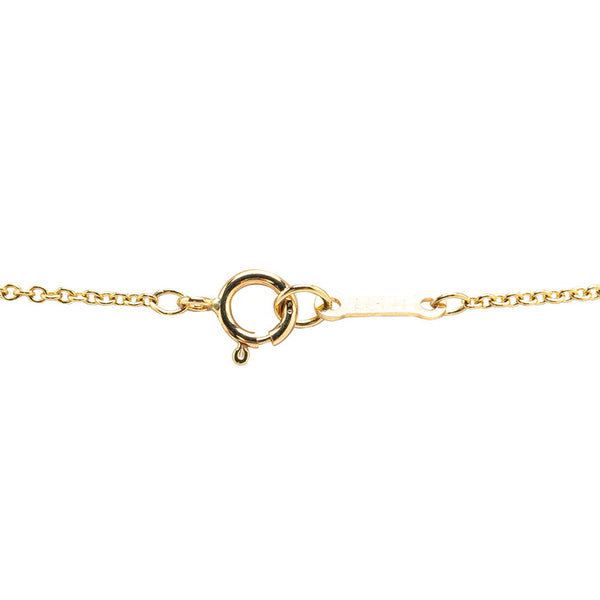 ティファニー オープンハート ネックレス K18YG イエローゴールド レディース TIFFANY&Co. 【中古】