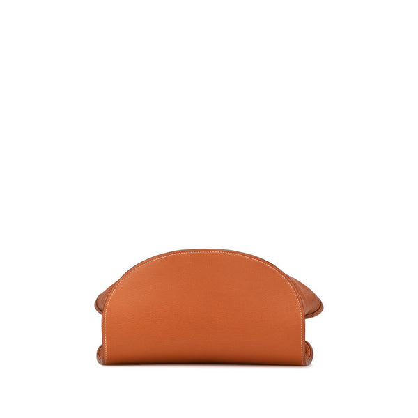 エルメス シェルパGM リュック バックパック ブラウン ゴールド トゴ レディース HERMES 【中古】