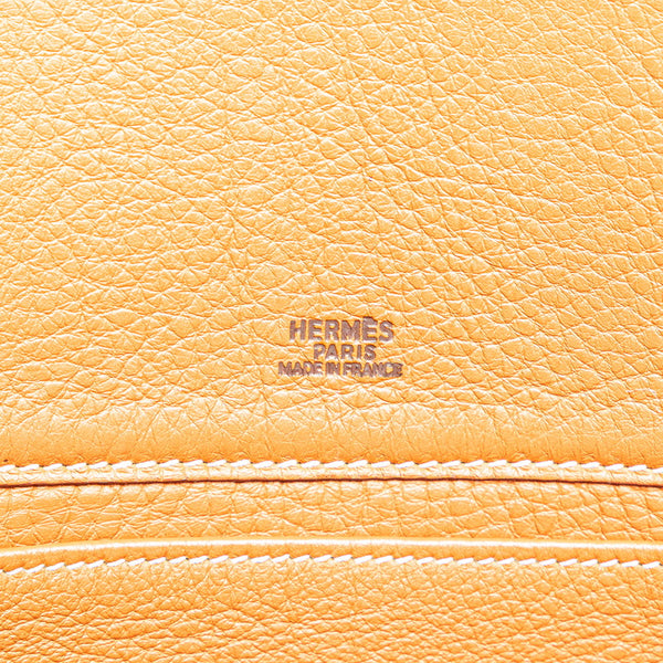 エルメス シェルパGM リュック バックパック ブラウン ゴールド トゴ レディース HERMES 【中古】