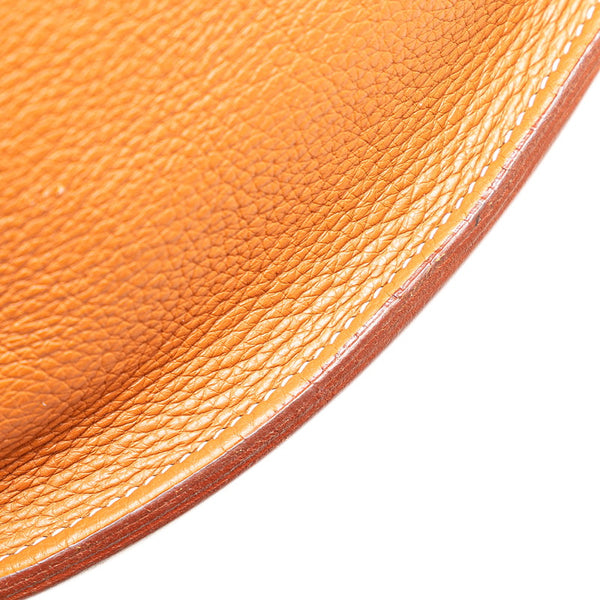 エルメス シェルパGM リュック バックパック ブラウン ゴールド トゴ レディース HERMES 【中古】
