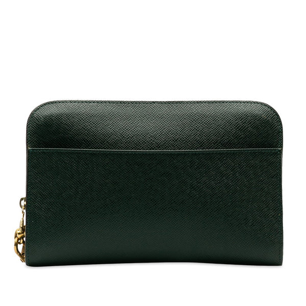 ルイ ヴィトン タイガ バイカル セカンドバッグ クラッチバッグ M30184 エピセア グリーン レザー レディース LOUIS VUITTON 【中古】