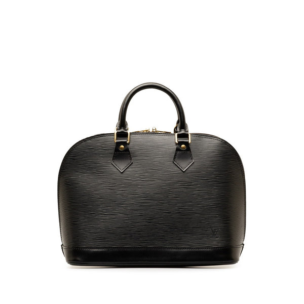 ルイ ヴィトン エピ アルマ ハンドバッグ M52142 ノワール ブラック レザー レディース LOUIS VUITTON 【中古】