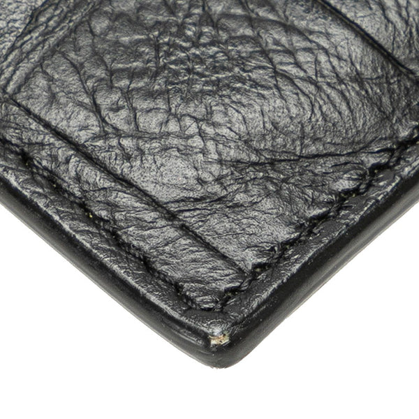 サンローラン フラグメント コインケース カードケース ブラック レザー レディース SAINT LAURENT 【中古】