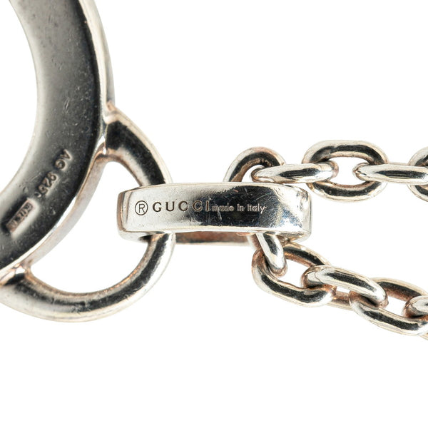 グッチ Gプレート ネックレス SV925 シルバー レディース GUCCI 【中古】