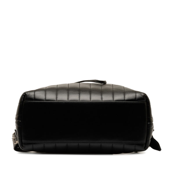 サンローラン モノグラム ルル ミディアム リュック バックパック 487219 ブラック レザー レディース SAINT LAURENT 【中古】