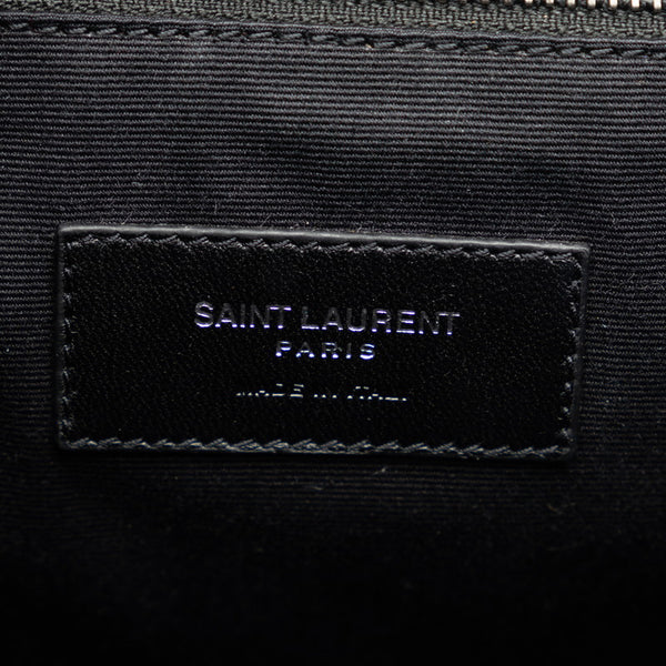 サンローラン モノグラム ルル ミディアム リュック バックパック 487219 ブラック レザー レディース SAINT LAURENT 【中古】