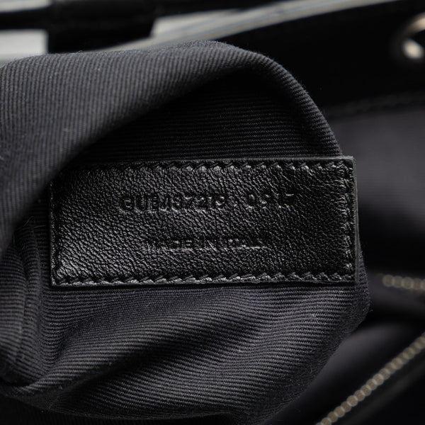 サンローラン モノグラム ルル ミディアム リュック バックパック 487219 ブラック レザー レディース SAINT LAURENT 【中古】