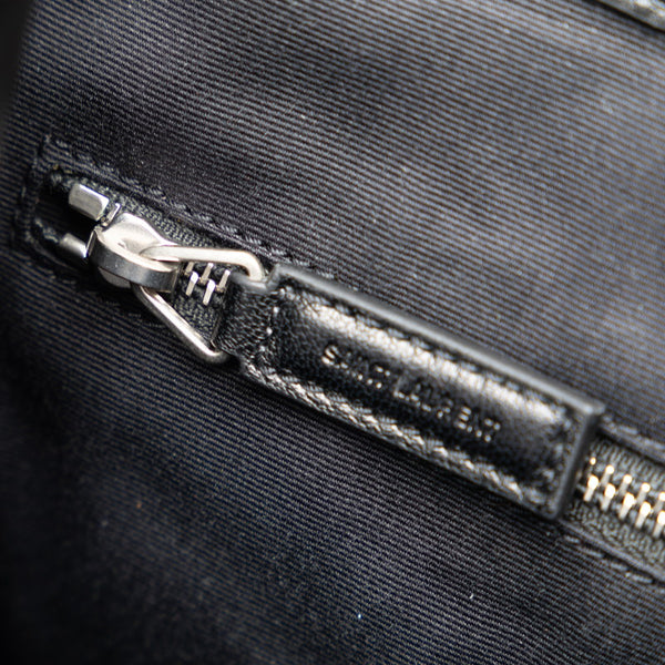 サンローラン モノグラム ルル ミディアム リュック バックパック 487219 ブラック レザー レディース SAINT LAURENT 【中古】