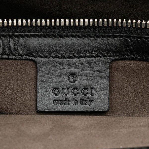 グッチ GGカレイド ハンドバッグ ショルダーバッグ 2WAY 406387 ベージュ ブラック PVC レザー レディース GUCCI 【中古】