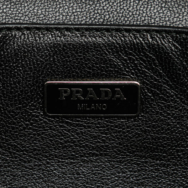 プラダ サフィアーノ ハンドバッグ ミニショルダーバッグ 2WAY ピンク レザー レディース PRADA 【中古】