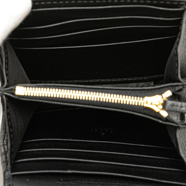 グッチ ブロンディ ミディアム チェーン ウォレット ショルダーバッグ 725219 ブラック ゴールド レザー レディース GUCCI 【中古】