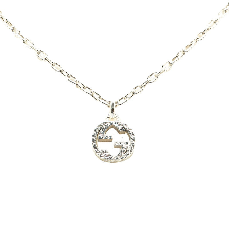 グッチ インターロッキングＧ ネックレス SV925 シルバー メンズ GUCCI 【中古】
