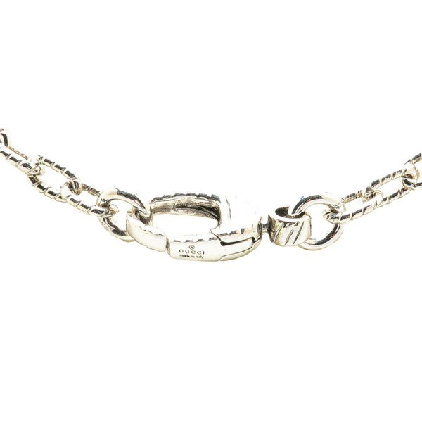 グッチ インターロッキングＧ ネックレス SV925 シルバー メンズ GUCCI 【中古】