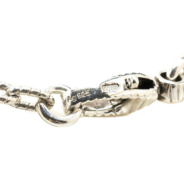 グッチ インターロッキングＧ ネックレス SV925 シルバー メンズ GUCCI 【中古】