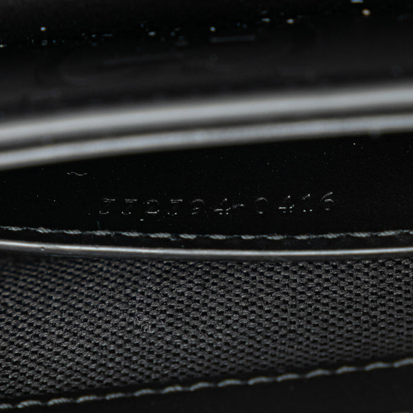 グッチ GG スーパーミニ ショルダーバッグ 772794 ブラック レザー レディース GUCCI 【中古】