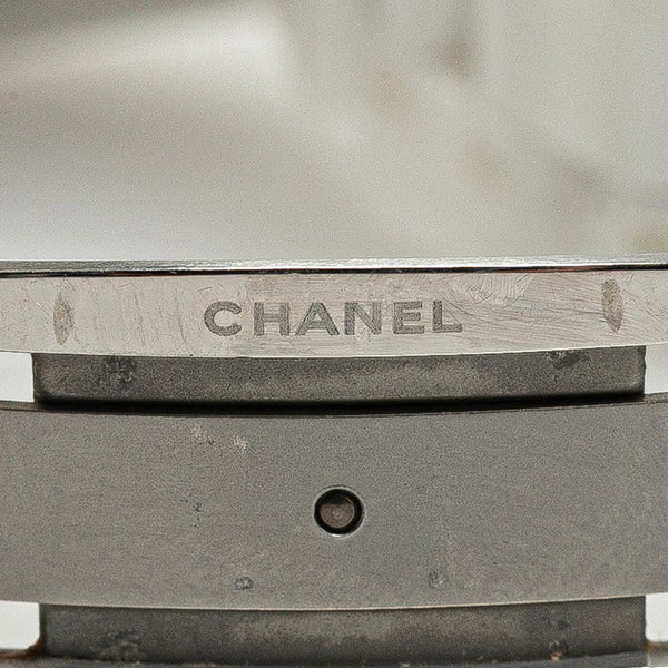 シャネル 腕時計 H2009 J12 自動巻き ホワイト文字盤 セラミック ステンレススチール レディース CHANEL 【中古】
