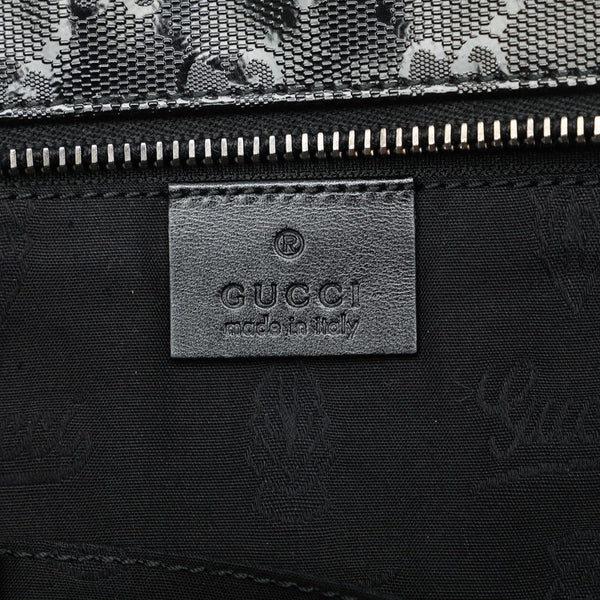 グッチ GGインプリメ トートバッグ 211137 ブラック PVC レザー レディース GUCCI 【中古】