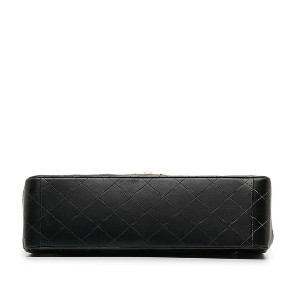 シャネル デカマトラッセ ココマーク チェーン ショルダーバッグ ブラック レディース CHANEL 【中古】