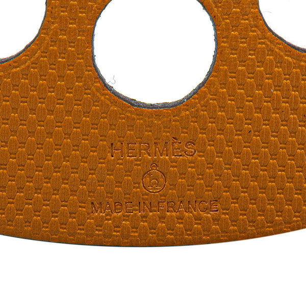 エルメス プティアッシュ チャーム バッグチャーム ブラウン キャメル トゴ グランアッシュ レディース HERMES 【中古】