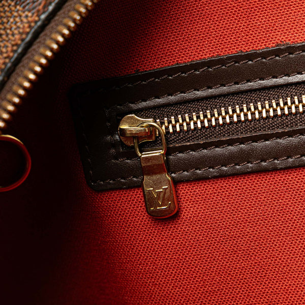 ルイ ヴィトン ダミエ ノリータ ボストンバッグ N41454 ブラウン PVC レザー レディース LOUIS VUITTON 【中古】