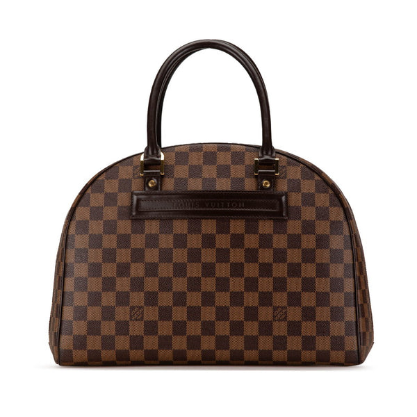 ルイ ヴィトン ダミエ ノリータ ボストンバッグ N41454 ブラウン PVC レザー レディース LOUIS VUITTON 【中古】