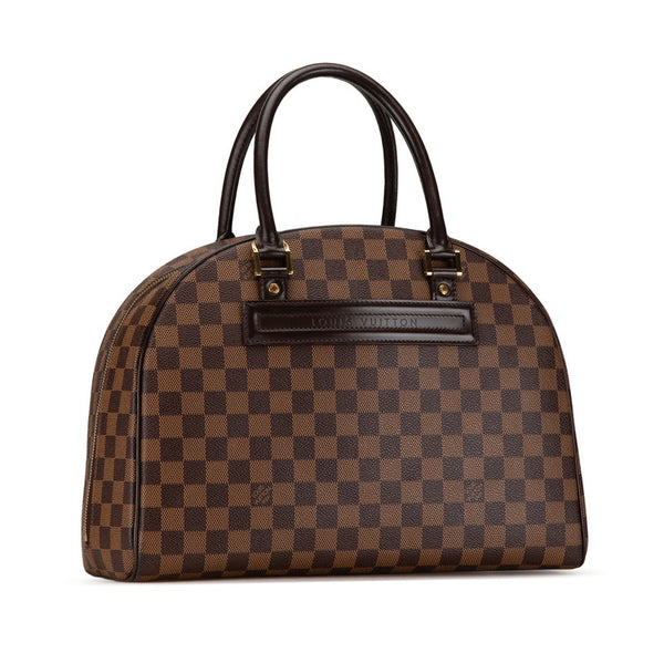 ルイ ヴィトン ダミエ ノリータ ボストンバッグ N41454 ブラウン PVC レザー レディース LOUIS VUITTON 【中古】
