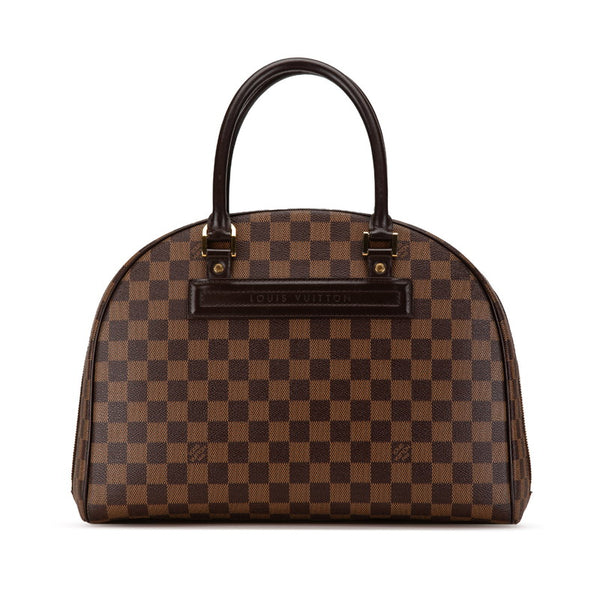 ルイ ヴィトン ダミエ ノリータ ボストンバッグ N41454 ブラウン PVC レザー レディース LOUIS VUITTON 【中古】