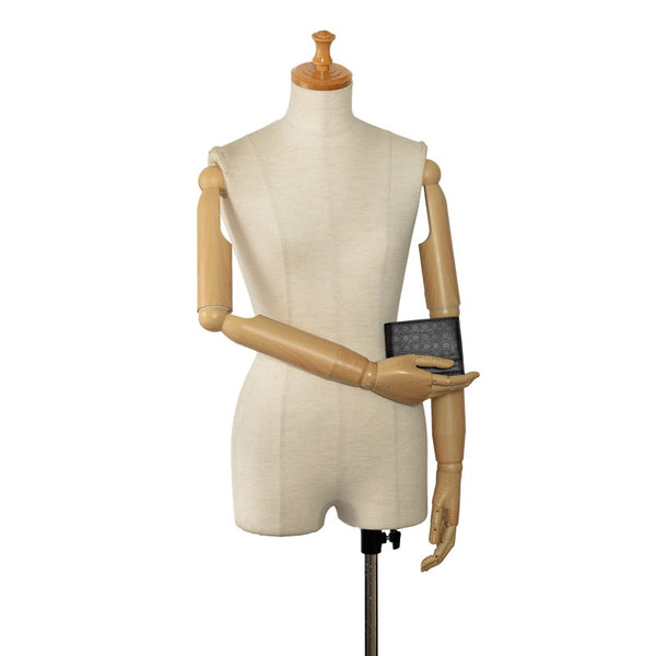 サルヴァトーレフェラガモ ガンチーニ 二つ折り財布 ブラック レザー レディース Salvatore Ferragamo 【中古】