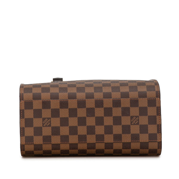 ルイ ヴィトン ダミエ トリアナ ハンドバッグ N51155 ブラウン PVC レザー レディース LOUIS VUITTON 【中古】