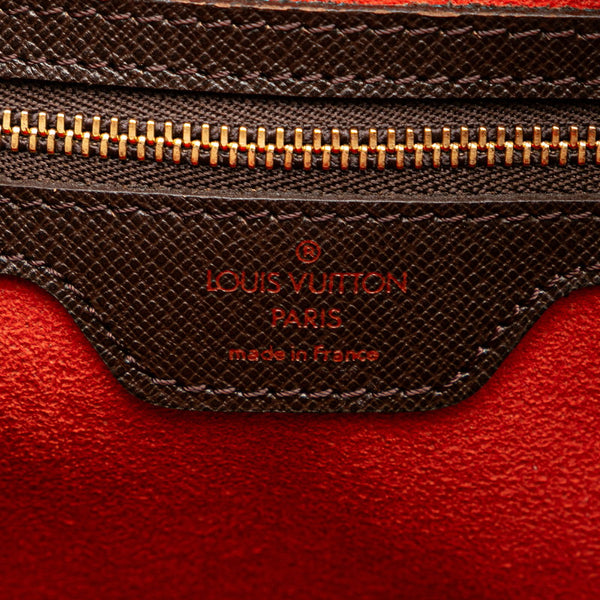 ルイ ヴィトン ダミエ トリアナ ハンドバッグ N51155 ブラウン PVC レザー レディース LOUIS VUITTON 【中古】
