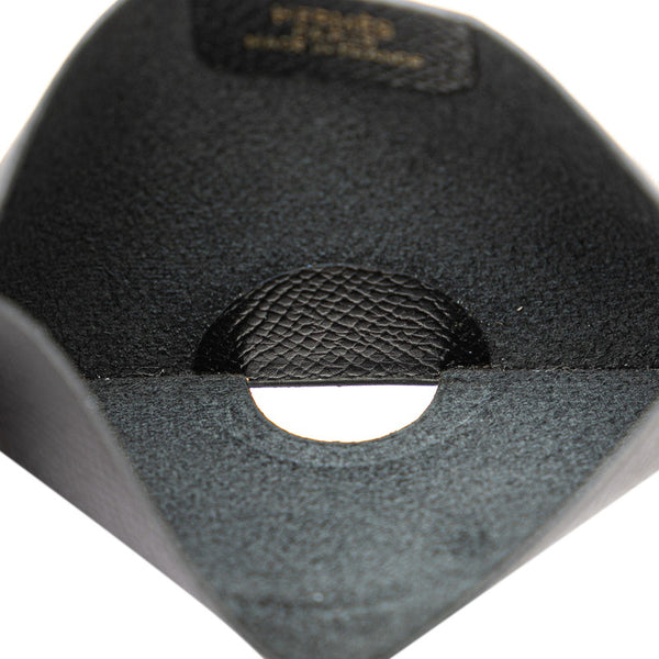 エルメス ポルクロール カードケース ブラック ヴォーエプソン レディース HERMES 【中古】