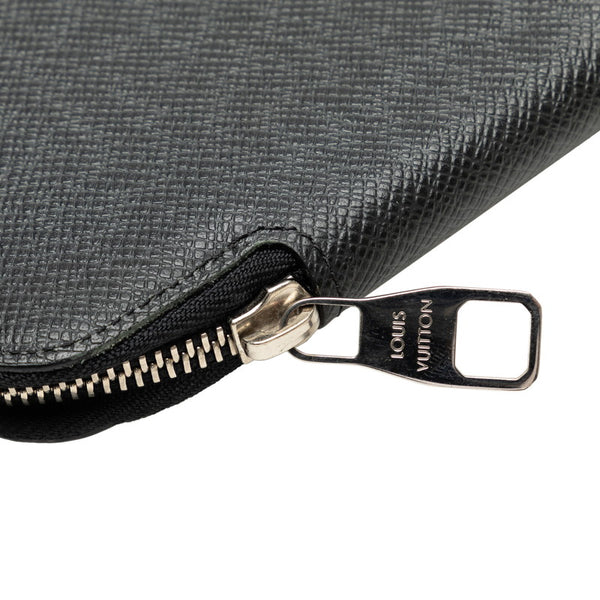 ルイ ヴィトン タイガ ドキュメントケース 手帳 アルドワーズ ブラック レザー メンズ LOUIS VUITTON 【中古】