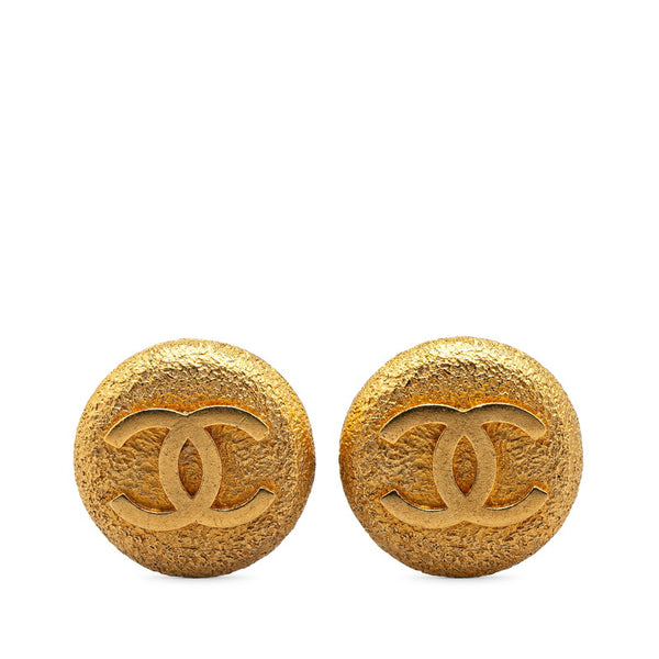 シャネル ヴィンテージ ココマーク イヤリング ゴールド メッキ レディース CHANEL 【中古】