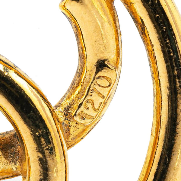 シャネル ココマーク ブローチ ゴールド メッキ レディース CHANEL 【中古】