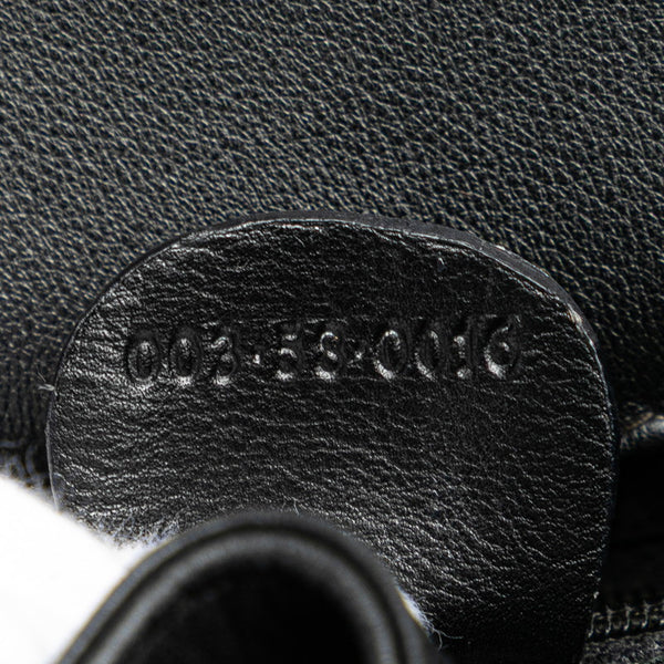 グッチ バンブー リュック バックパック 003 58 0016 ブラック レザー レディース GUCCI 【中古】