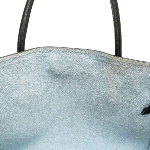 プラダ ハンドバッグ 1BA178 ブラック カーフレザー レディース PRADA 【中古】