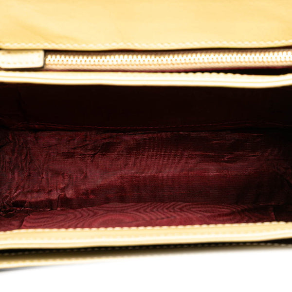 グッチ ズゥミ ホースビット ショルダーバッグ 576388 ベージュ イエロー ブラック レザー レディース GUCCI 【中古】