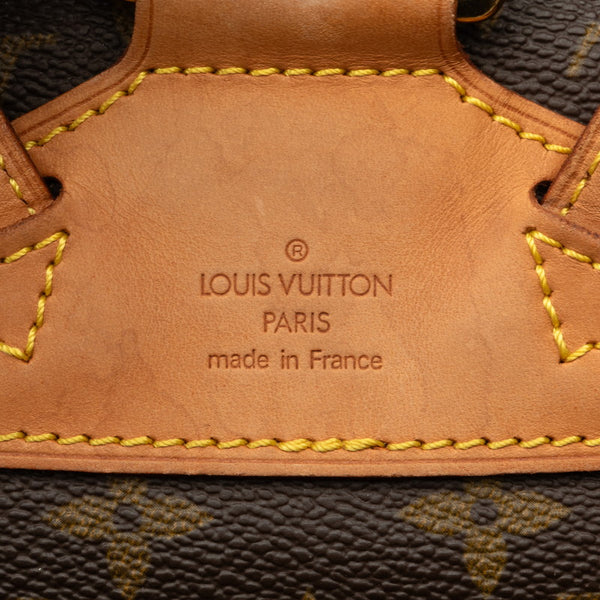 ルイ ヴィトン モノグラム モンスリMM リュック バックパック M51136 ブラウン PVC レザー レディース LOUIS VUITTON 【中古】