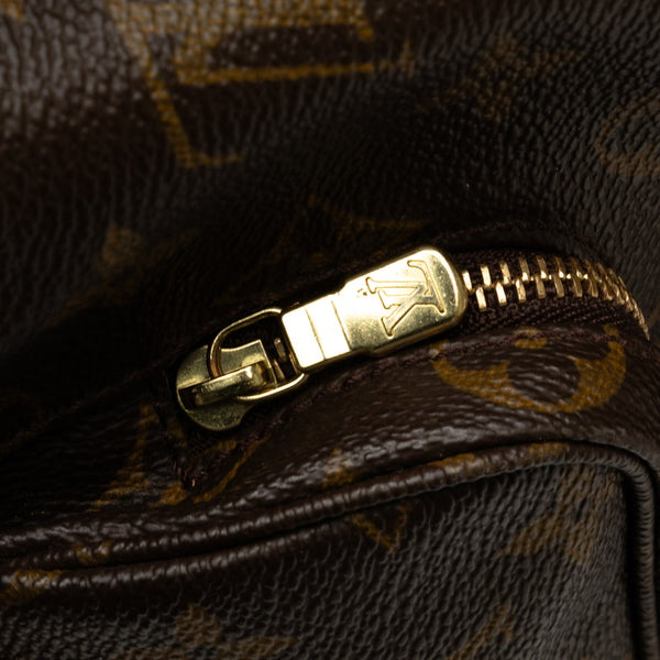 ルイ ヴィトン モノグラム モンスリMM リュック バックパック M51136 ブラウン PVC レザー レディース LOUIS VUITTON 【中古】