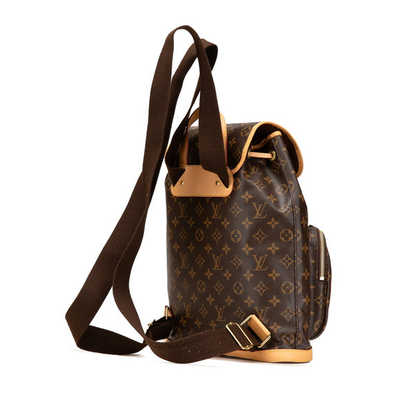 ルイ ヴィトン モノグラム サック ア ド ボスフォール リュック バックパック M40107 ブラウン PVC レザー レディース LOUIS VUITTON 【中古】