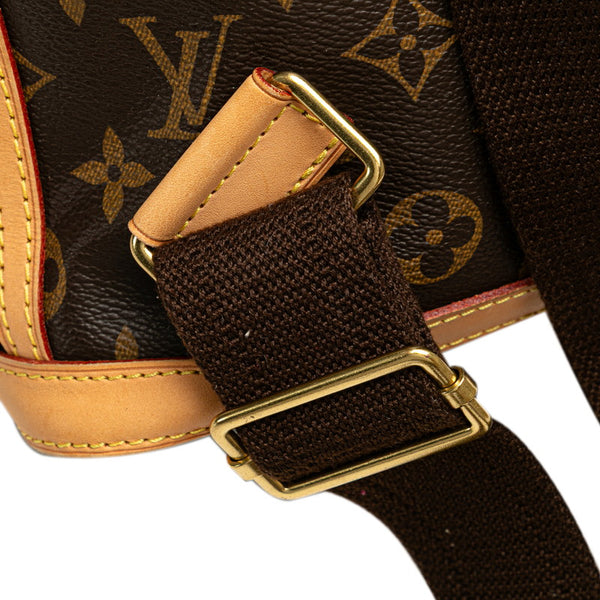 ルイ ヴィトン モノグラム サック ア ド ボスフォール リュック バックパック M40107 ブラウン PVC レザー レディース LOUIS VUITTON 【中古】