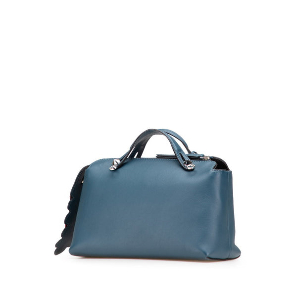 フェンディ バイザウェイ ミディアム ハンドバッグ ショルダーバッグ 2WAY 8BL124 ネイビー ブルー レザー レディース FENDI 【中古】