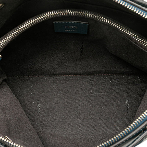 フェンディ バイザウェイ ミディアム ハンドバッグ ショルダーバッグ 2WAY 8BL124 ネイビー ブルー レザー レディース FENDI 【中古】