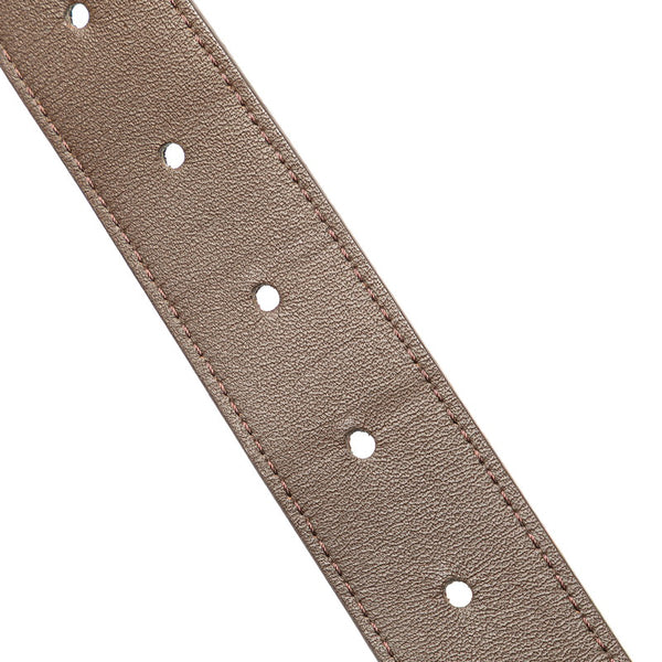 ルイ ヴィトン モノグラム サンチュール LVカット ベルト サイズ：80/32 M6888W ブラウン PVC レザー レディース LOUIS VUITTON 【中古】