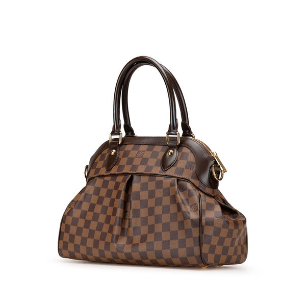 ルイ ヴィトン ダミエ トレヴィPM ハンドバッグ ショルダーバッグ 2WAY N51997 ブラウン PVC レザー レディース LOUIS VUITTON 【中古】