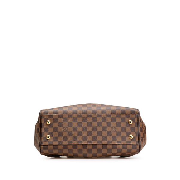 ルイ ヴィトン ダミエ トレヴィPM ハンドバッグ ショルダーバッグ 2WAY N51997 ブラウン PVC レザー レディース LOUIS VUITTON 【中古】