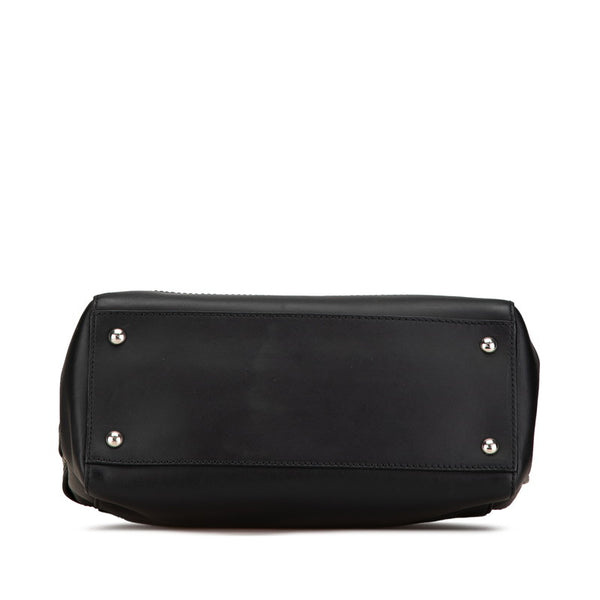フェンディ ドットコム ハンドバッグ ショルダーバッグ 2WAY 8BN293 ブラック レザー レディース FENDI 【中古】