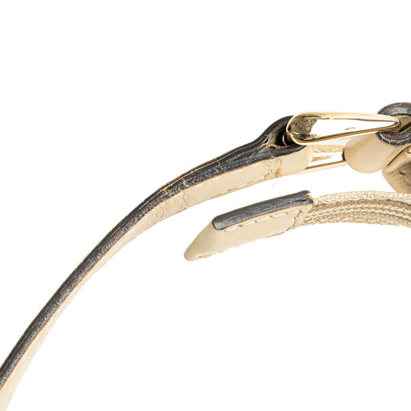 グッチ グッチシマ ワンショルダーバッグ 262903 ホワイト アイボリー レザー レディース GUCCI 【中古】