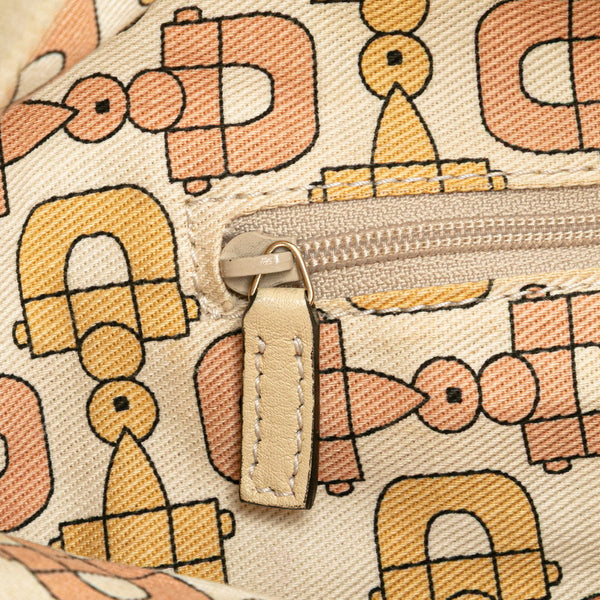 グッチ グッチシマ ワンショルダーバッグ 262903 ホワイト アイボリー レザー レディース GUCCI 【中古】