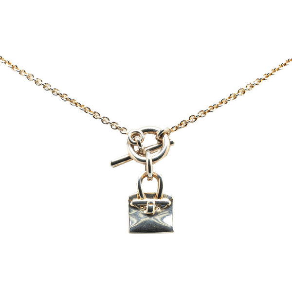 エルメス ケリー アミュレット ネックレス SV925 シルバー レディース HERMES 【中古】